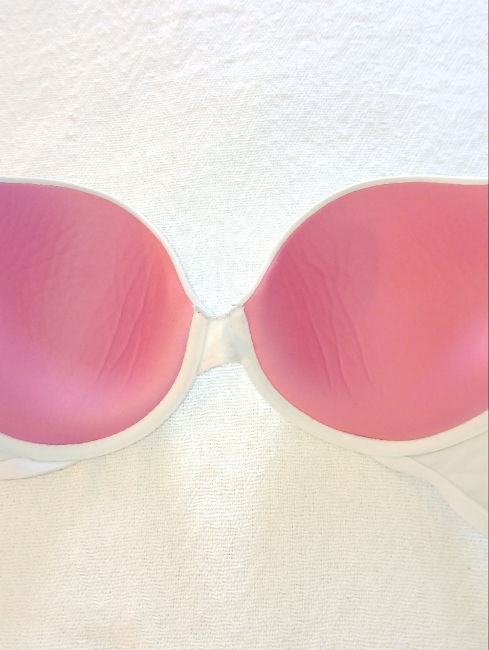Sz.36DD Womens Pink Wear Everywhere Push Up Bra - Picture 6 of 8